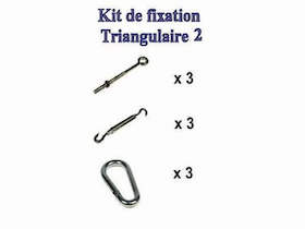 TRINGCHEVILLE - Fixing Kit Dreieck <br>(Ringschraube)
